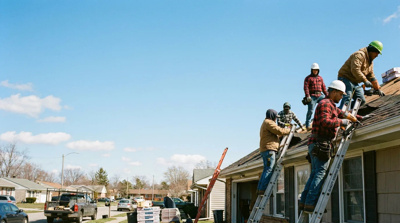 Roofing in Potts Camp, MS near me